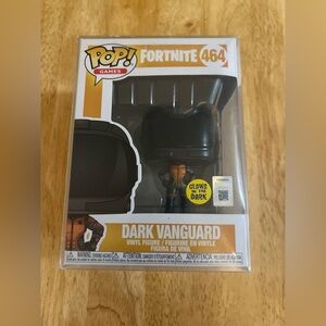 Funko Pop Fortnite Dark Vanguard Vinyl Figure,464,Glows in the Dark,Brand New